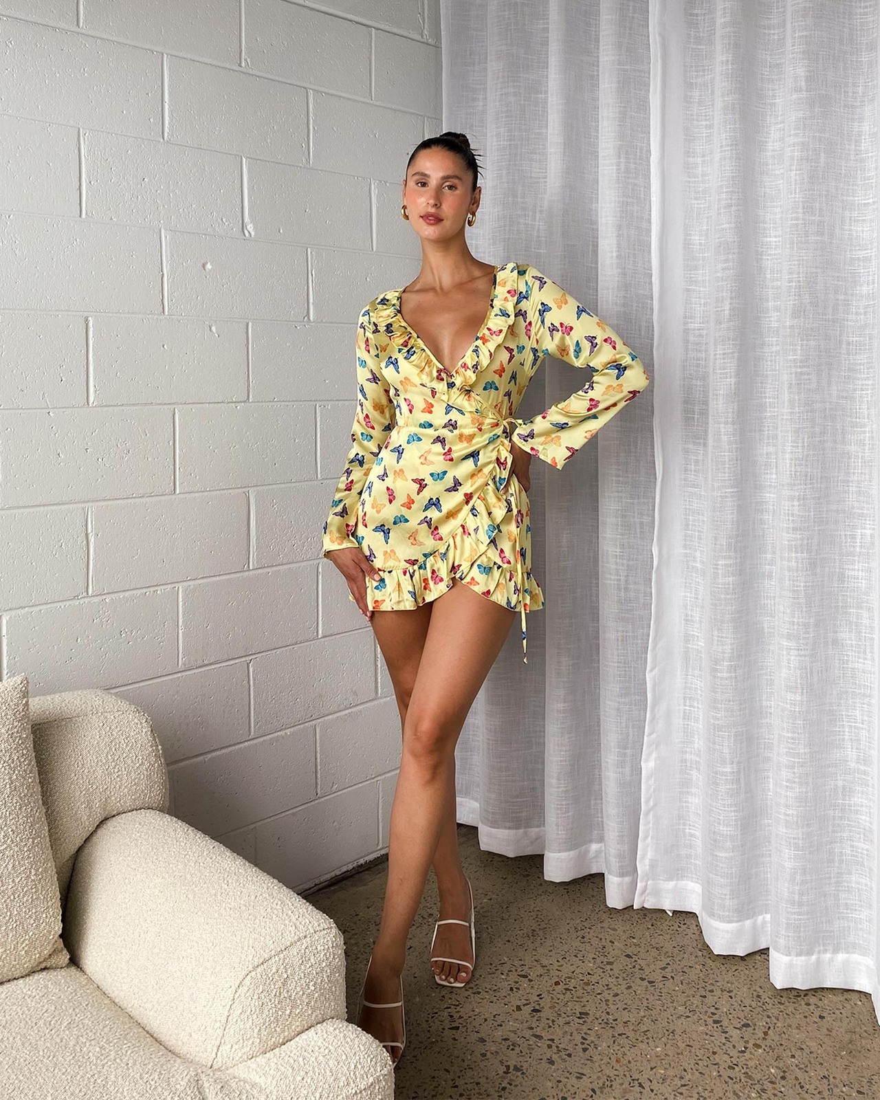 Metamorphosis Wrap Mini Dress