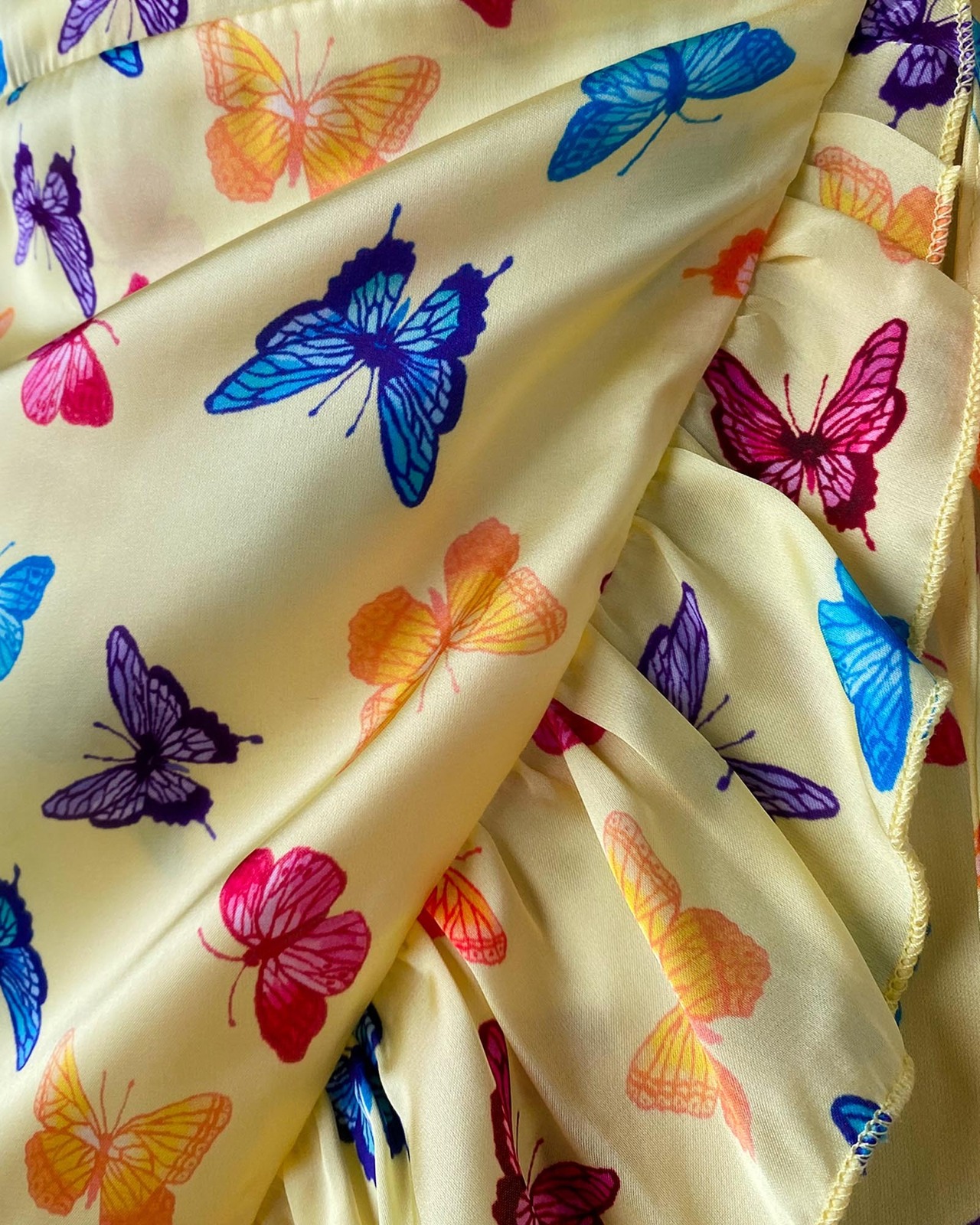 Metamorphosis Wrap Mini Dress