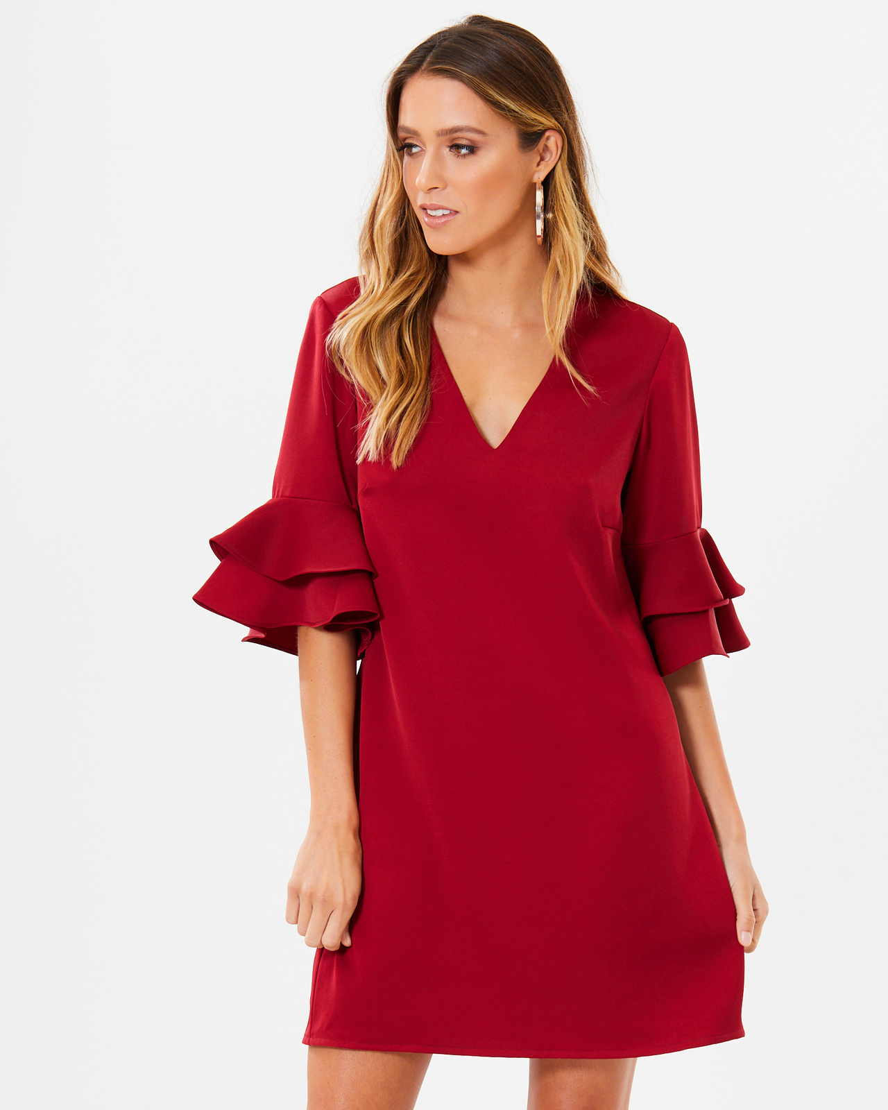 Ellery Frill Sleeve Dress