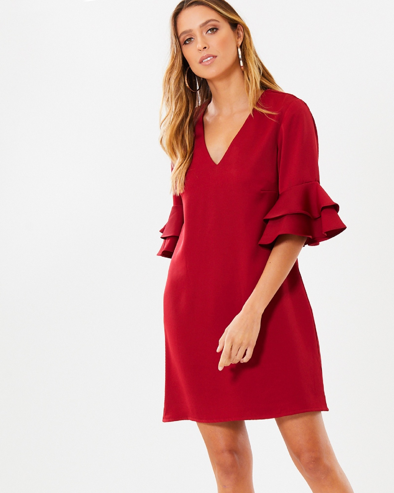 Ellery Frill Sleeve Dress