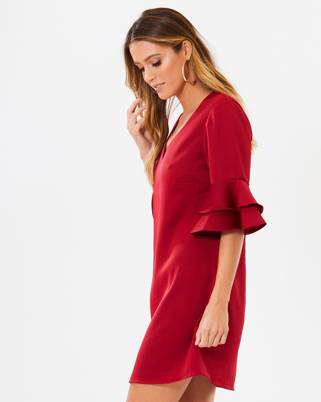 Ellery Frill Sleeve Dress