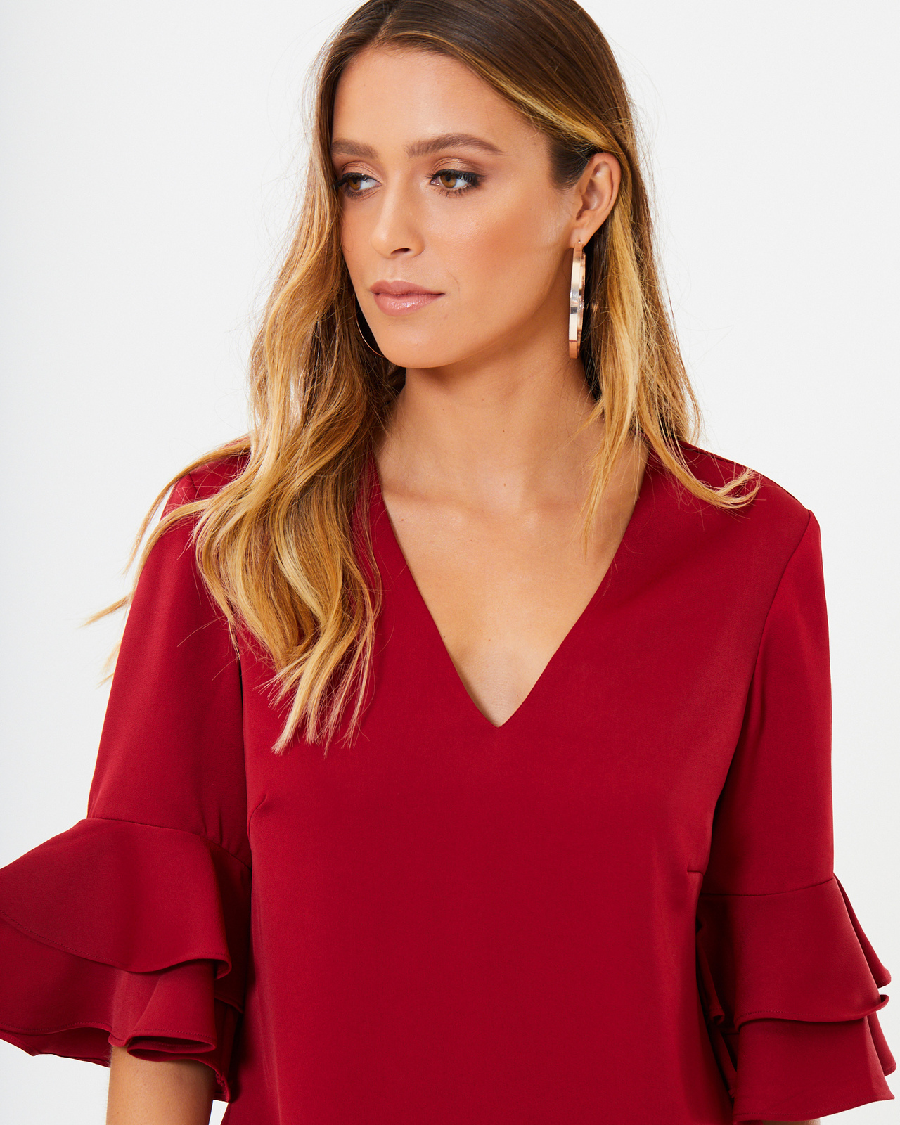Ellery Frill Sleeve Dress