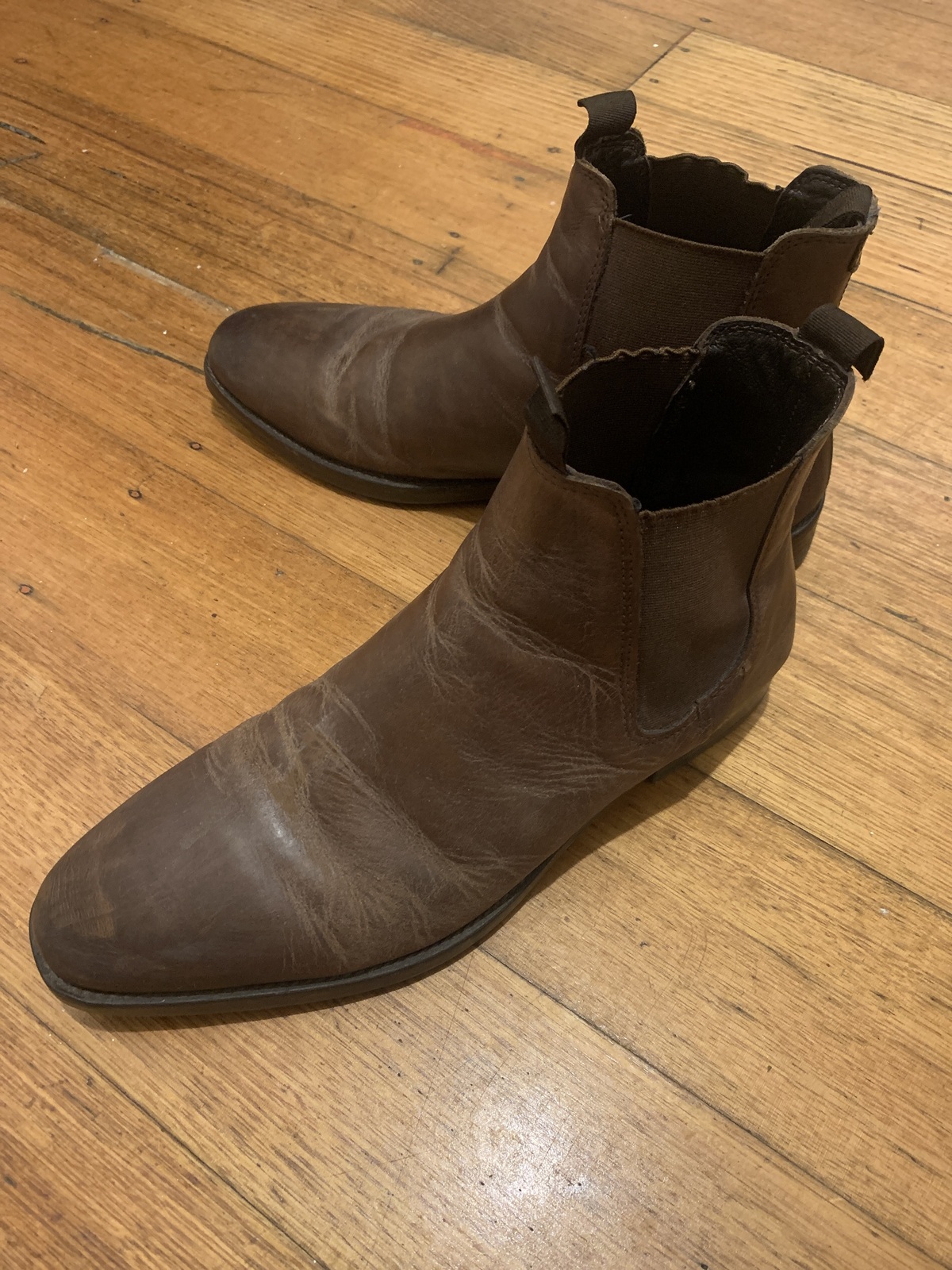 Double Oak Mills Carson Leather Gusset Boots AirRobe