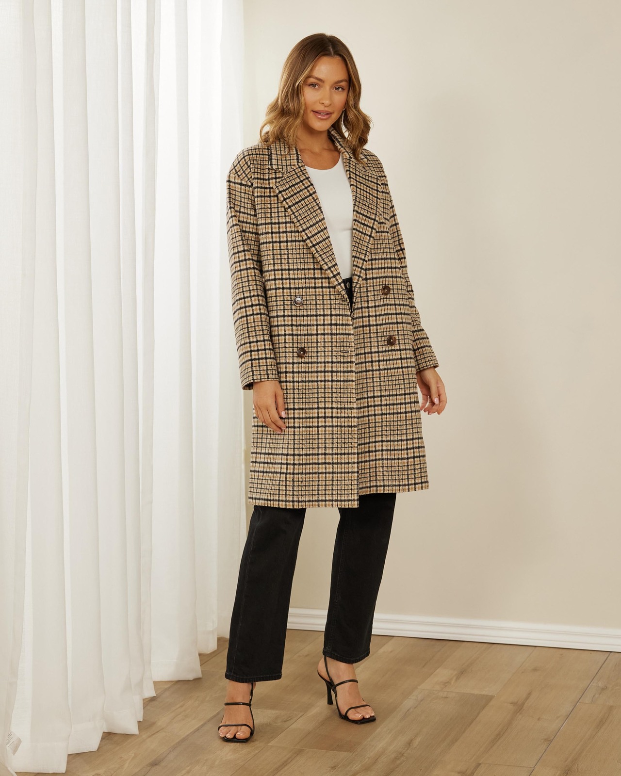 Atmos&Here Cara Wool Blend Coat AirRobe