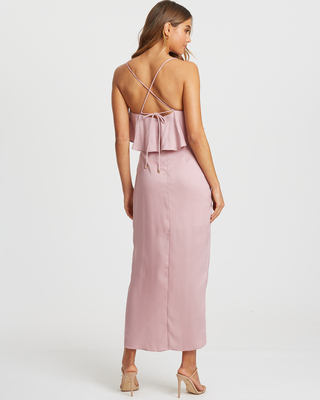 chancery iris pleated dress CHANCERY Iris Pleated Dress