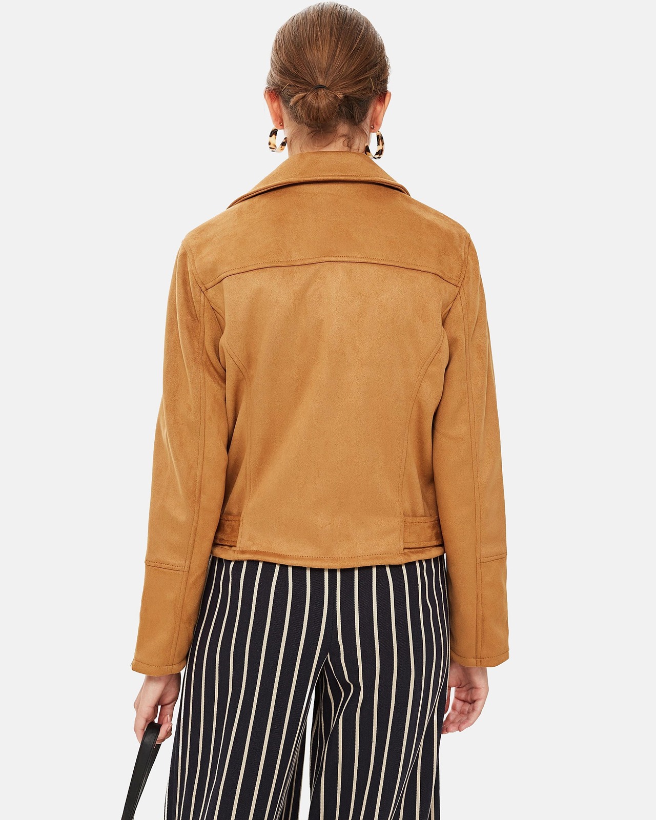 Suedette Biker Jacket