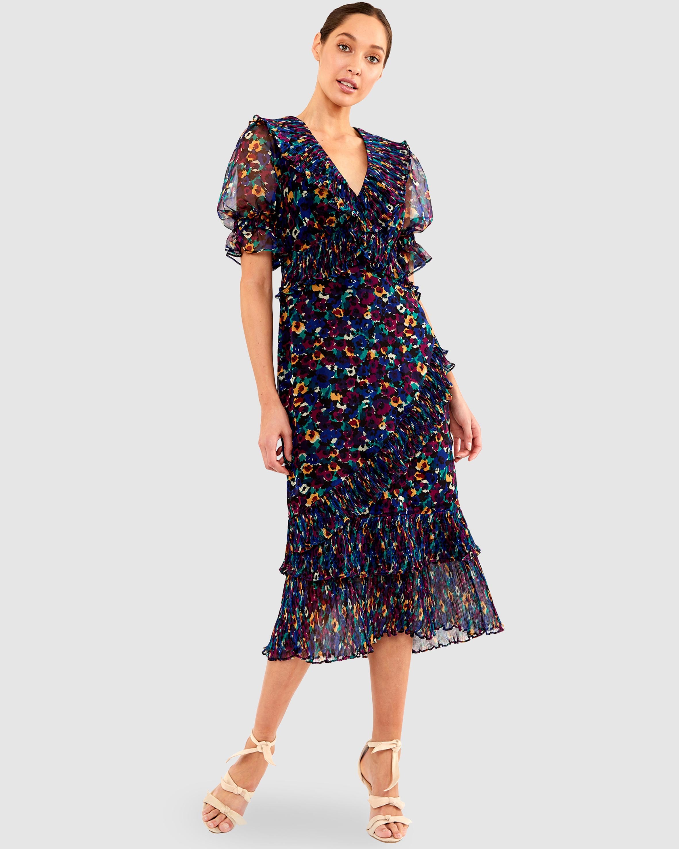 knee length dresses for ladies TALLULAH DRESS  Humidity Lifestyle