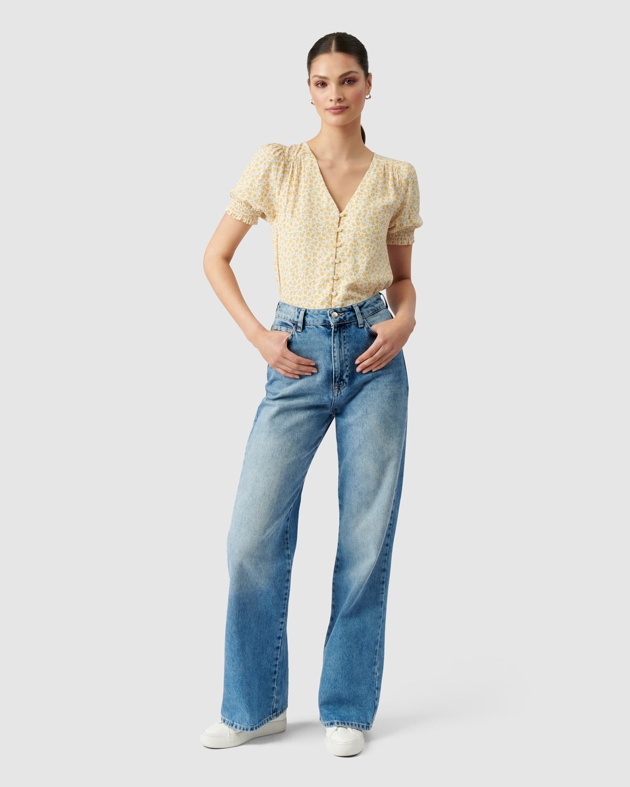 Mietta Button Down Blouse