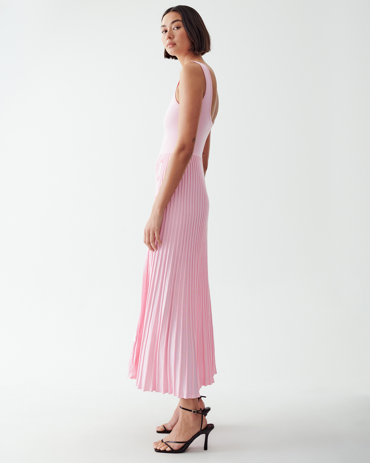 be mine forever black floral lace ruched bodycon dress Denise | Cream Sequin Floral Bandeau-Neck Embellished Maxi Dress With Drop-Waist And Mesh Skirt