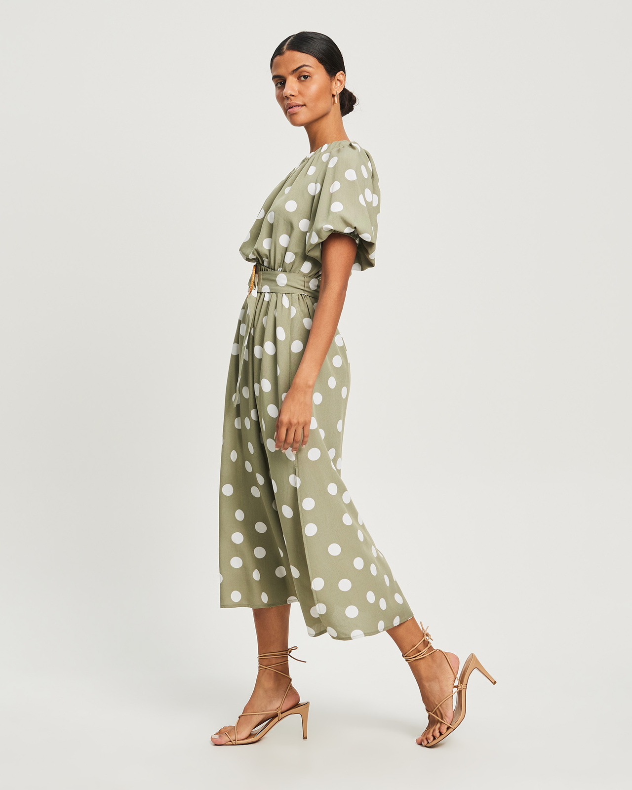 quincy midi dress Sleeveless MAXI Dress WITH KEYHOLE BACK CREAM/BLACK / Standard / 0