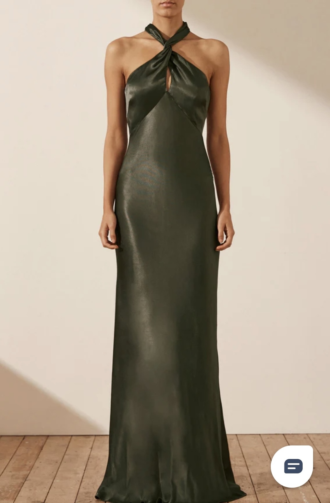 Shona Joy La Lune High Neck Twist Maxi Dress - AirRobe