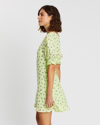 faithfull the brand florence mini dress Faithfull the Brand Florence mini dress in marigold!