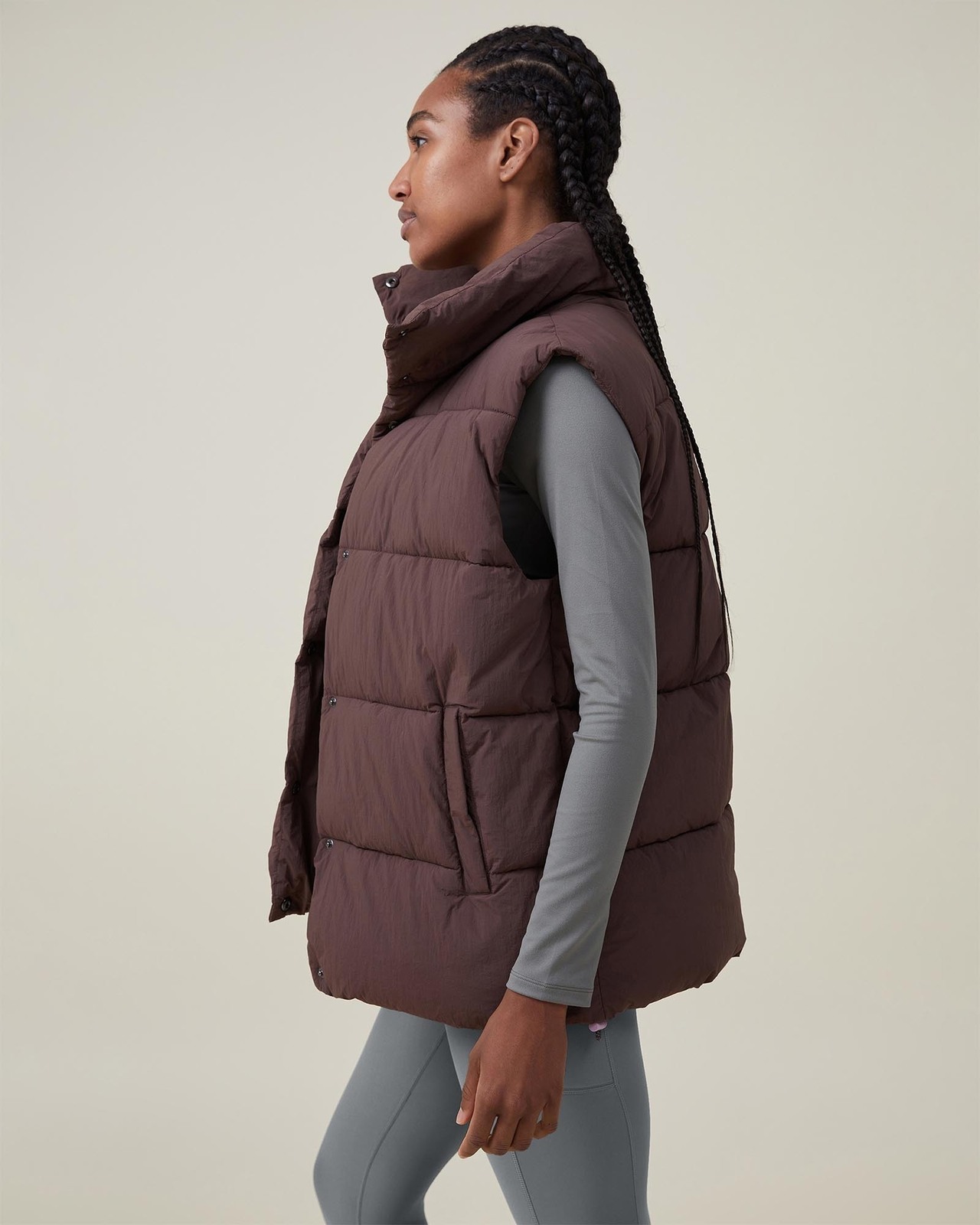 The Recycled Mother Puffer Vest 2.0