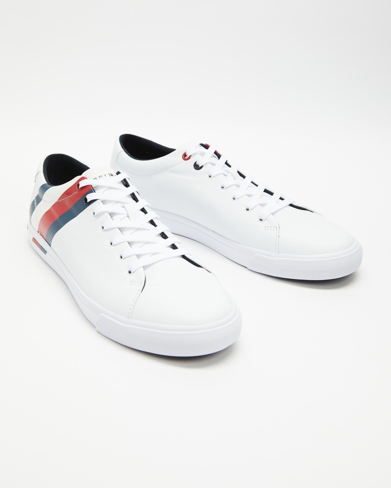 Corporate Stripes Leather Vulc Shoes