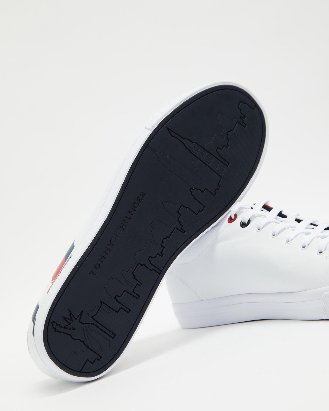 Corporate Stripes Leather Vulc Shoes