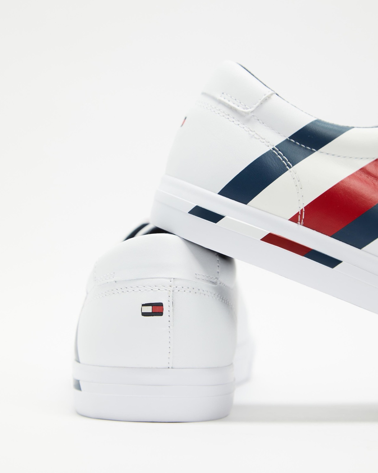 Corporate Stripes Leather Vulc Shoes