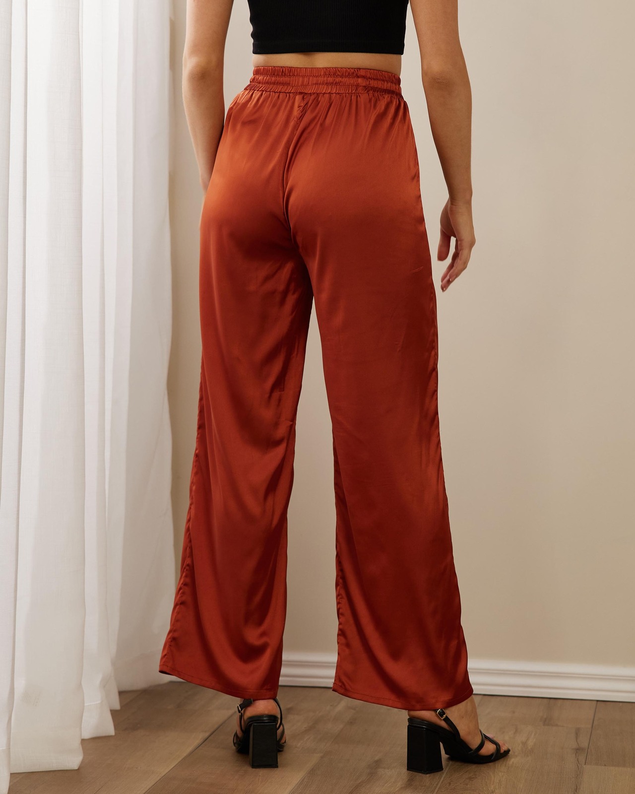 Majella Satin Pants
