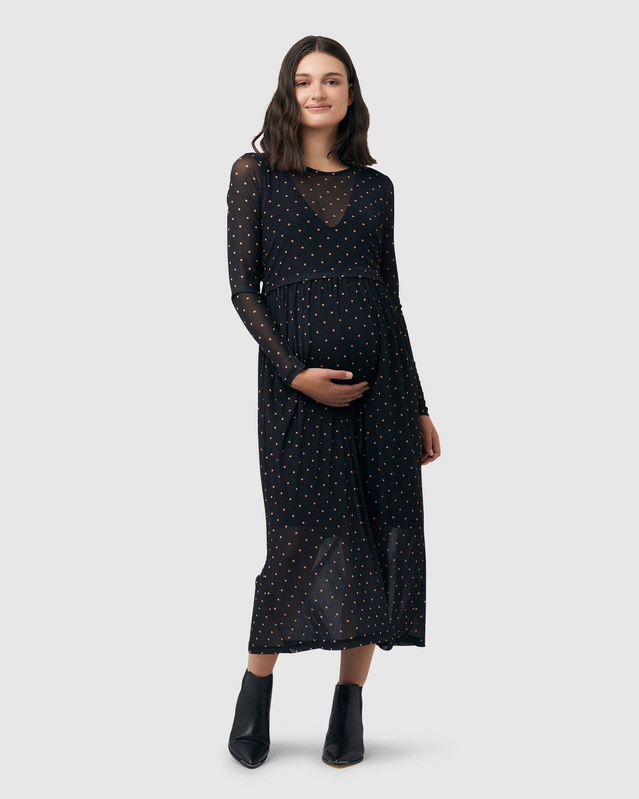 Dot Nursing Dress