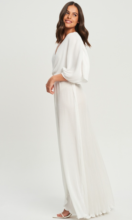 Octavia Maxi Dress White 