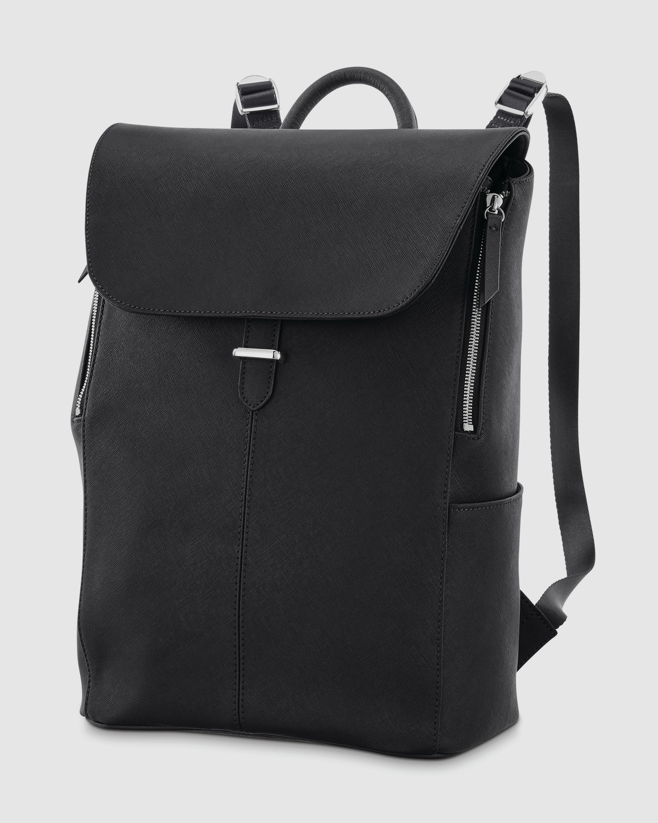 Samsonite Women Executive Leather Flap Backpack AirRobe