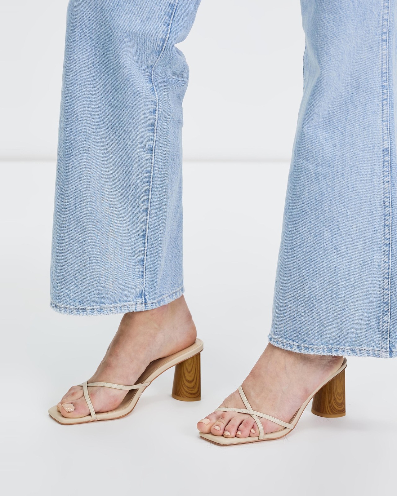 Yolanda Leather Heels