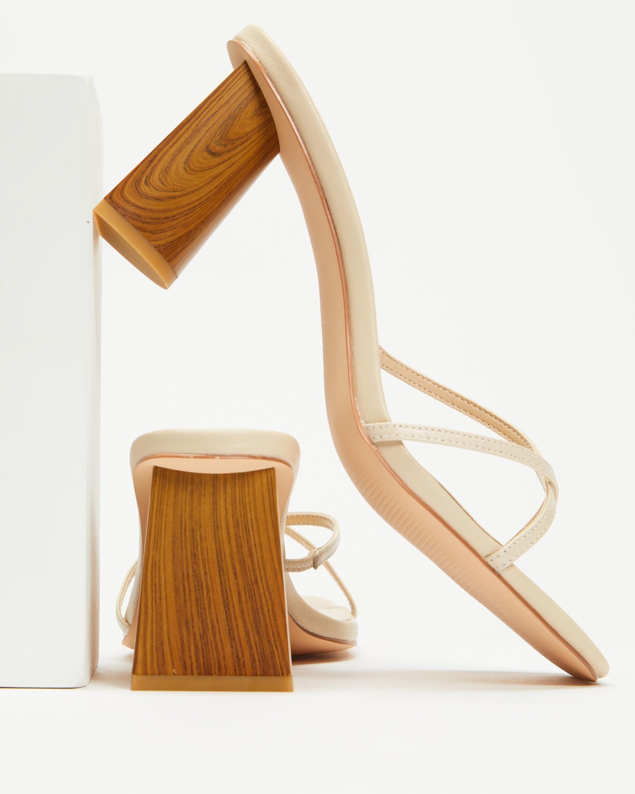 Yolanda Leather Heels