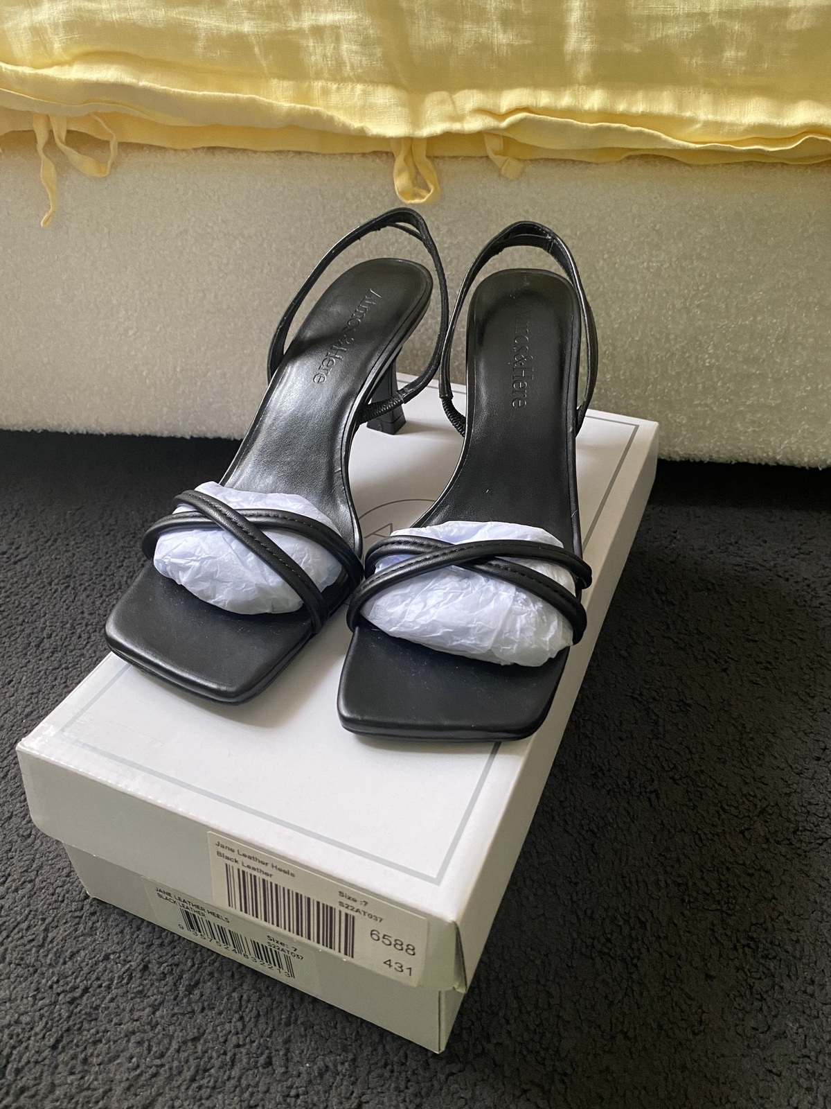 Jane Leather Heels