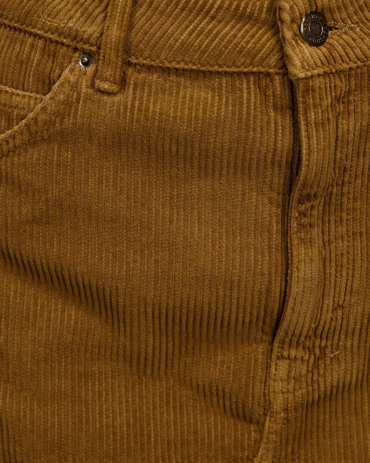 Cord Denim Mini Skirt