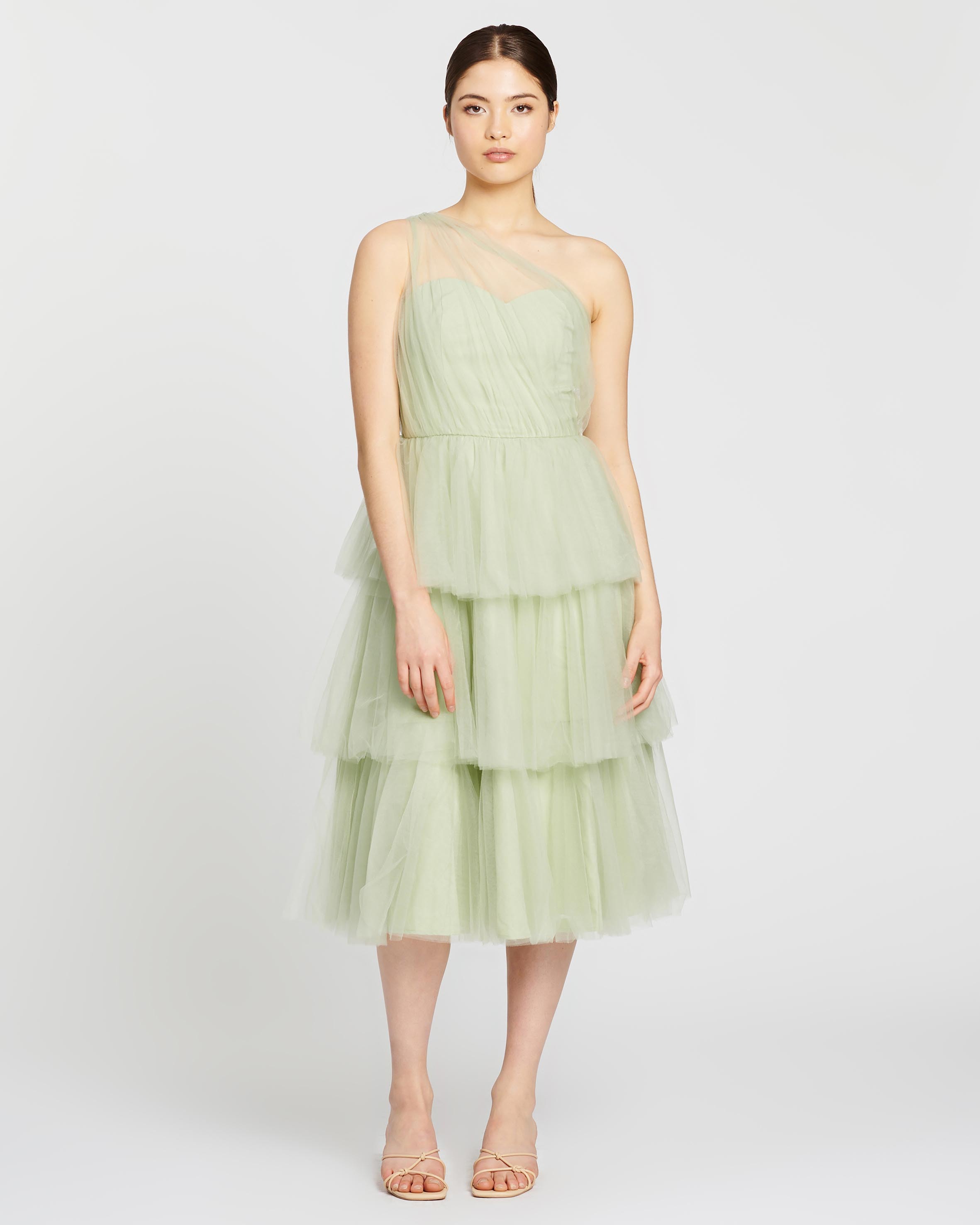 green emerald velvet dress Halter Style Ruched Maxi Dress in Green