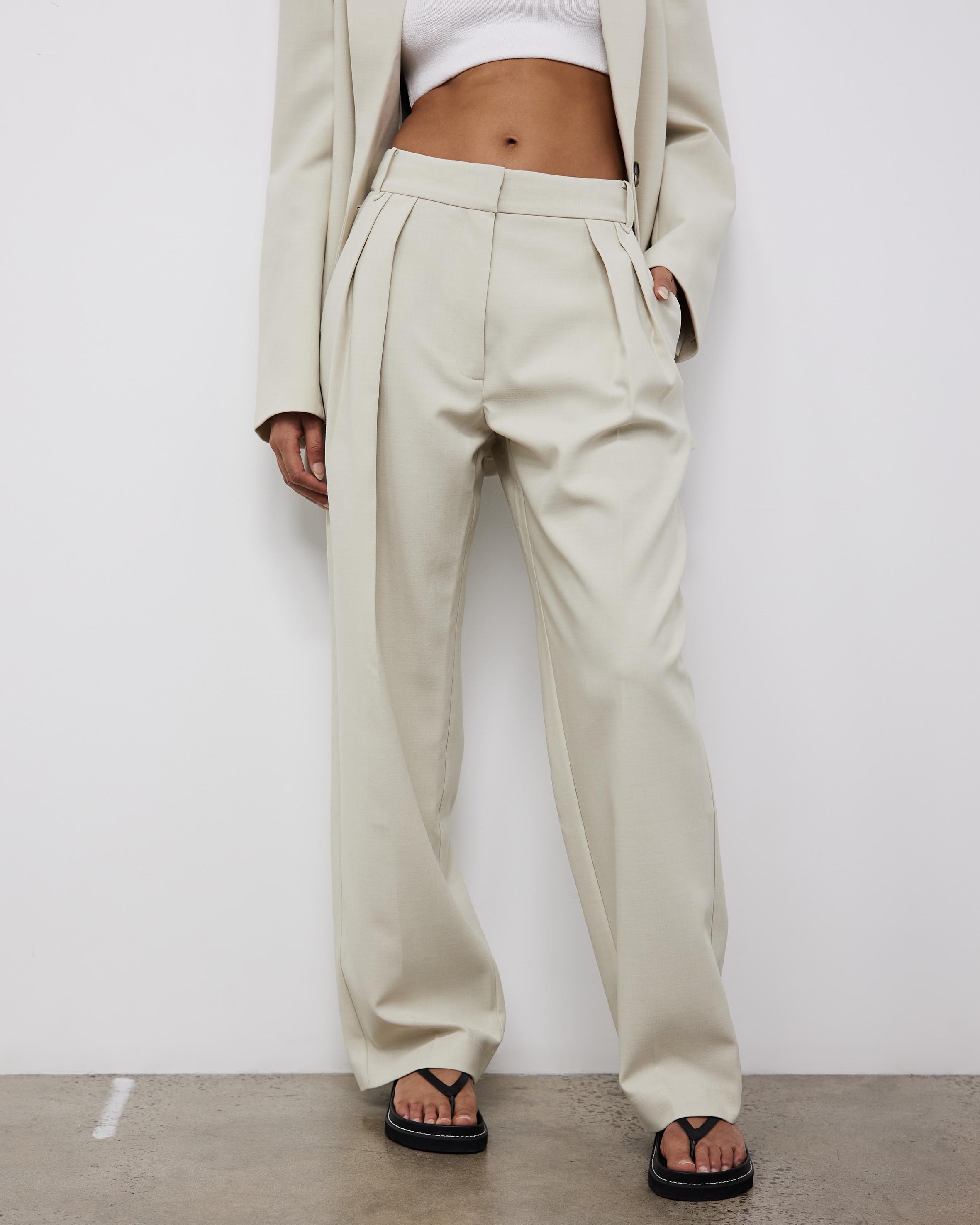 パンツ camilla and marc PANTS (M2P4824 IVORYMARLE) CAMILLA AND MARC Bristol Pants - AirRobe