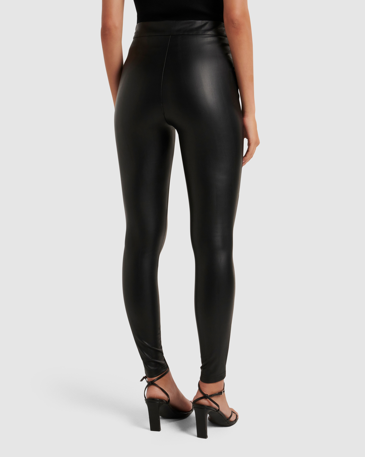 Veronica Vegan Leather Leggings