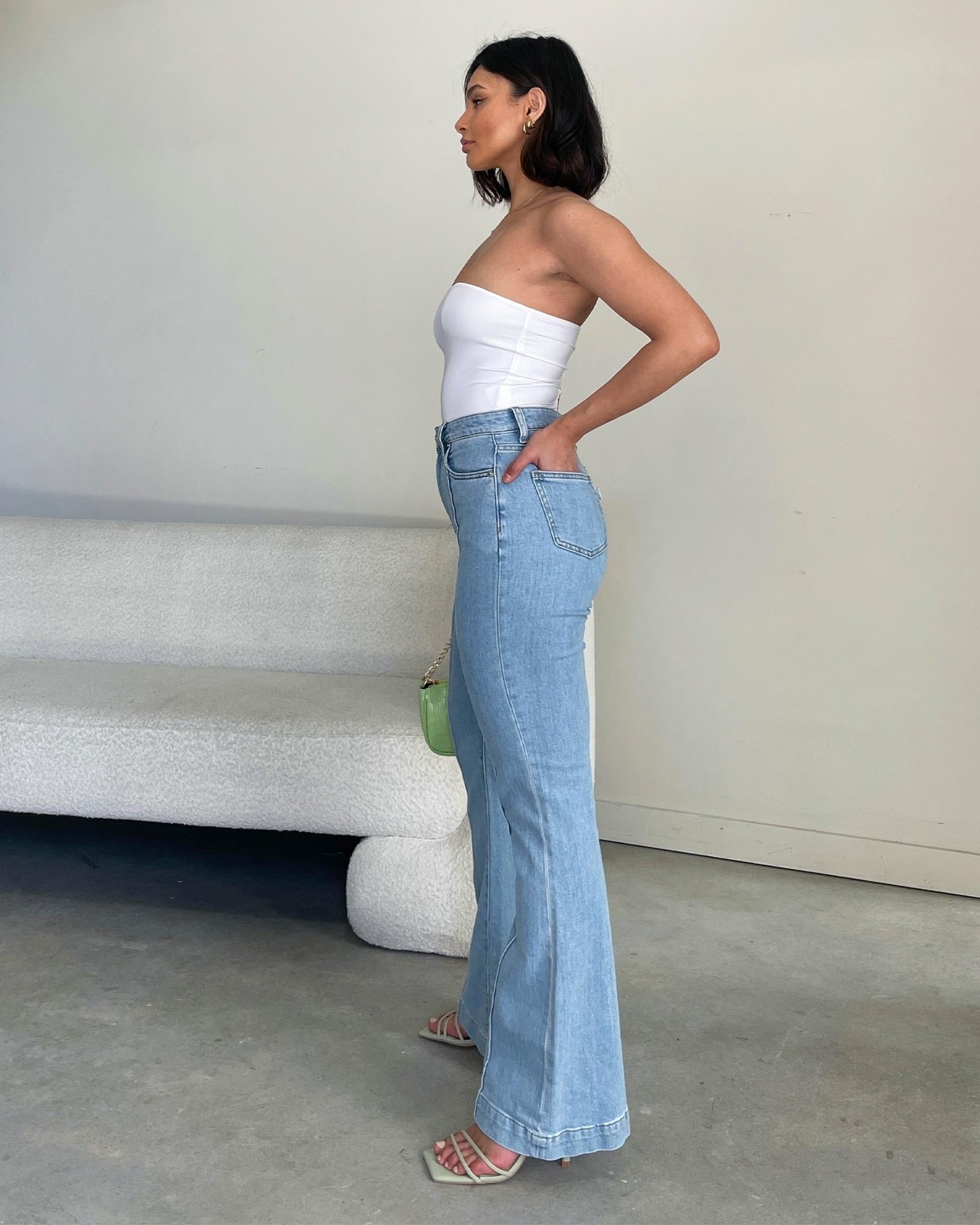 Christy High Rise Flare Jeans