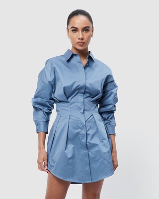 mossman white shirt dress Mossman - Mossman - A New Light Dress
