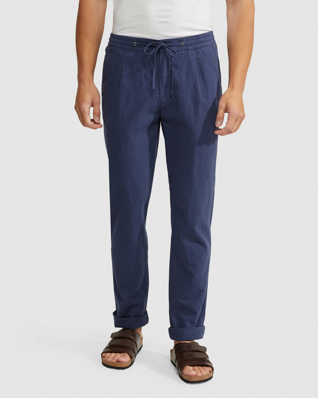 Fraser Linen Cotton Pullon Pants AirRobe