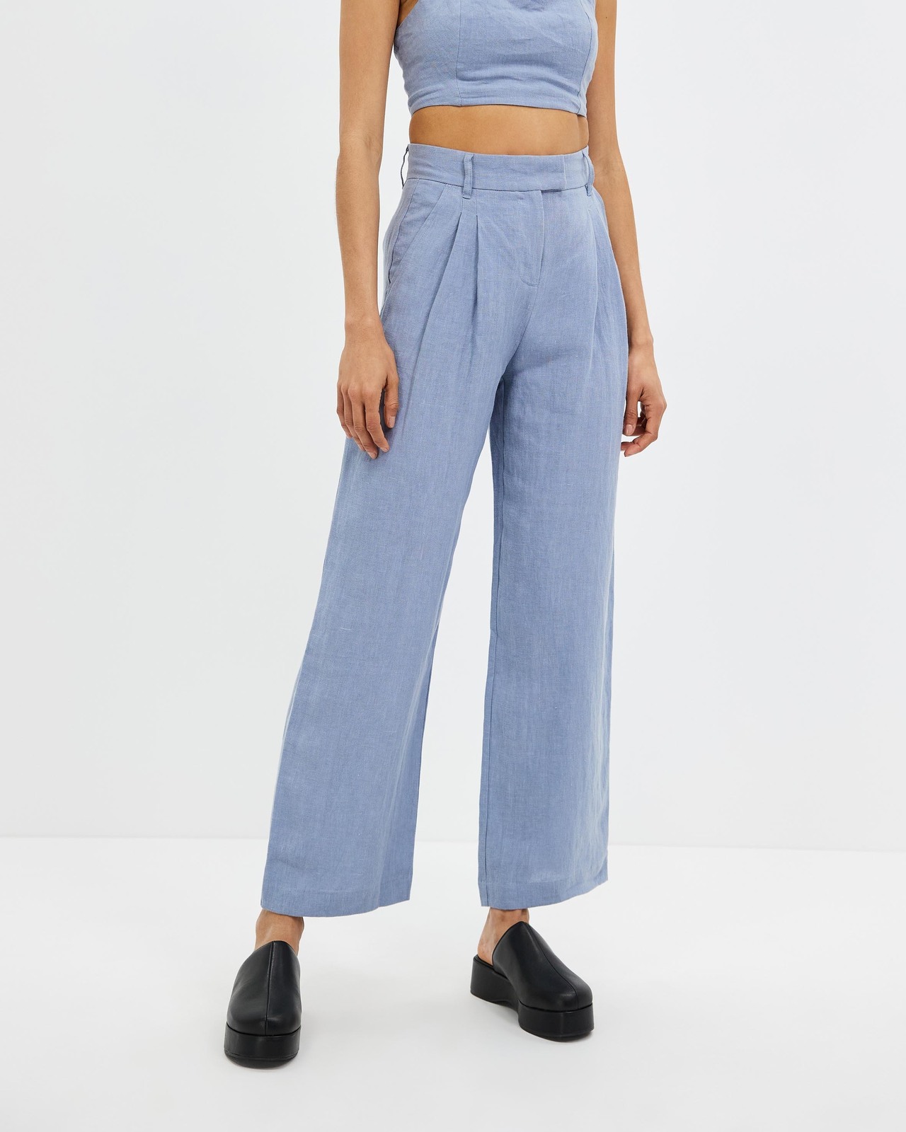 Palazzo Linen Pants