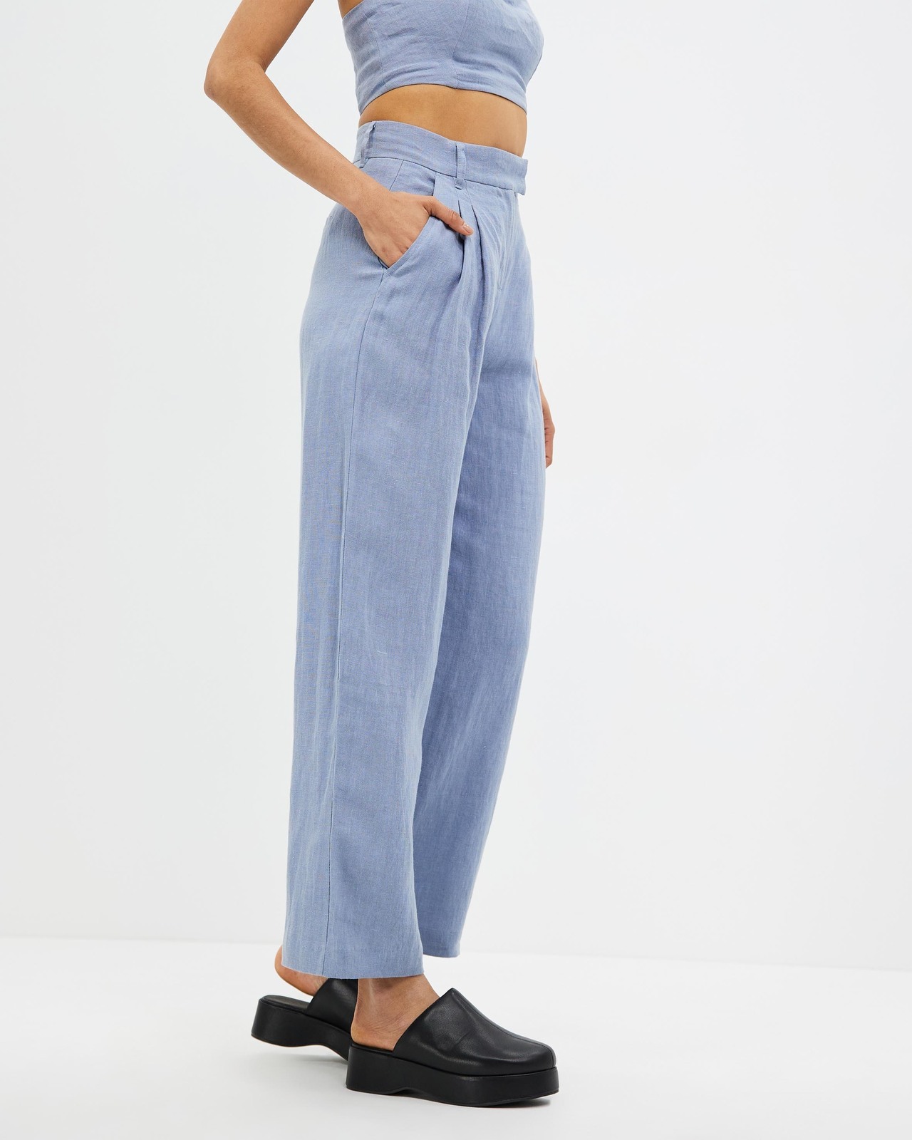 Palazzo Linen Pants