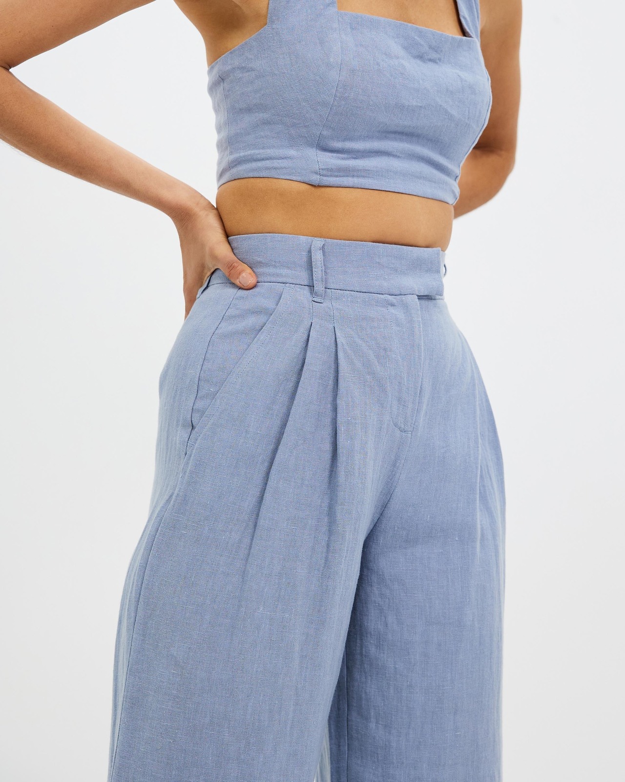 Palazzo Linen Pants