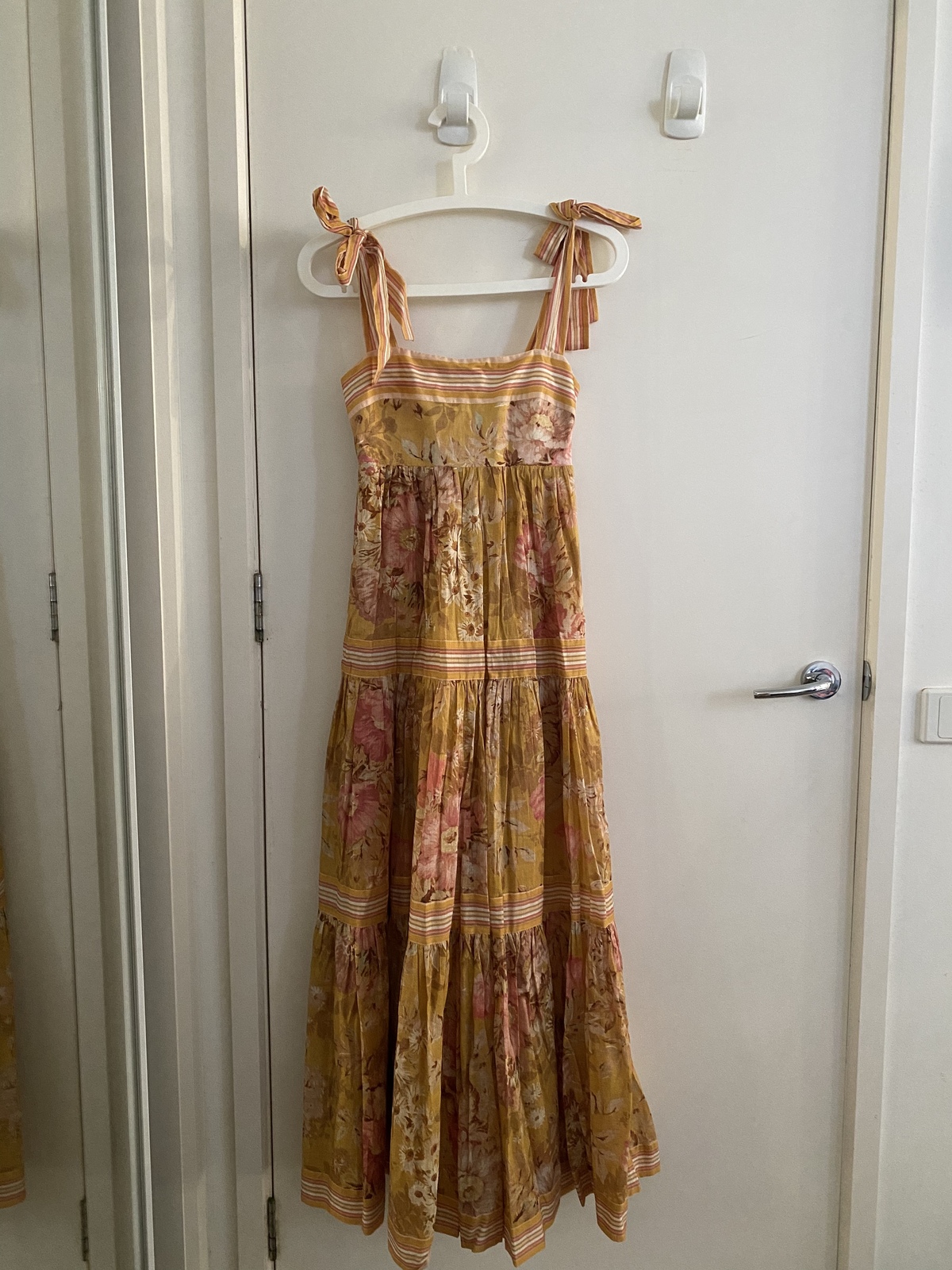 Pattie tie shoulder dress