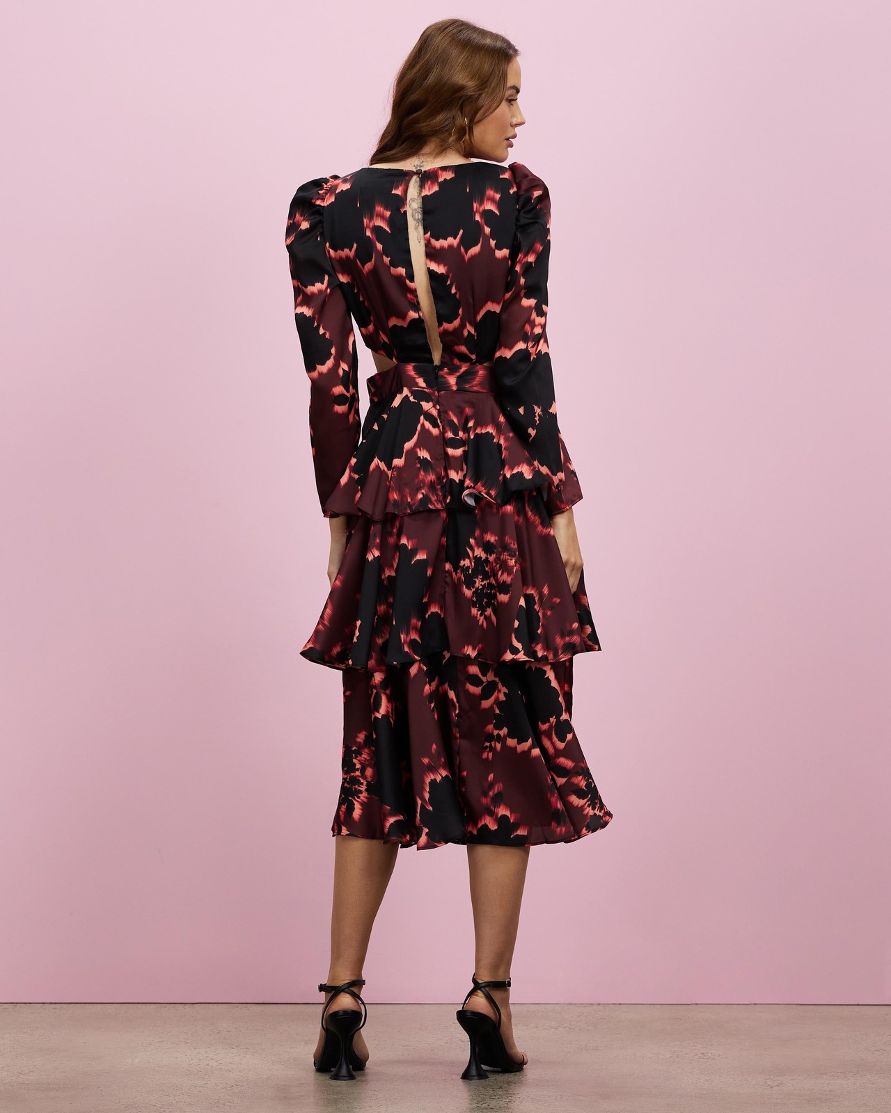 white christmas dresses Topshop Tailored Twist Cut Out Blazer Dress In Black main image 1