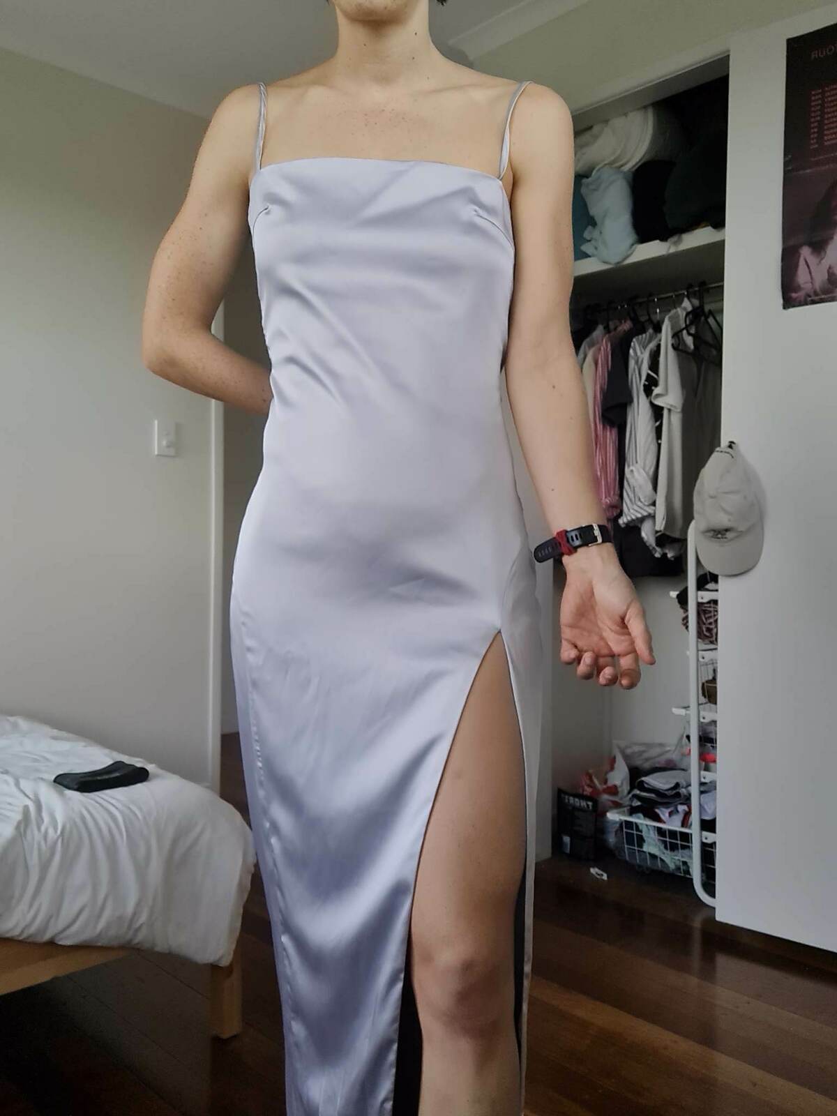 Lexi Silver Dress