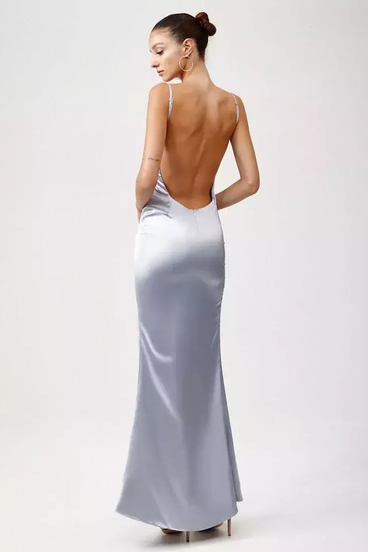 Lexi Silver Dress