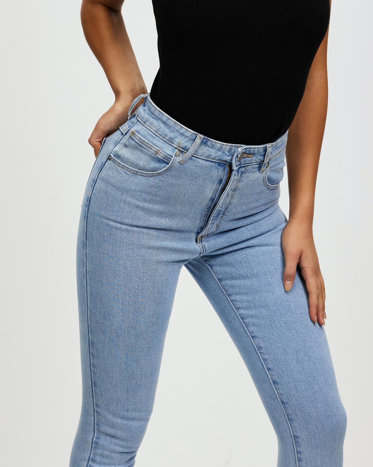 A High Skinny Ankle Basher Jeans
