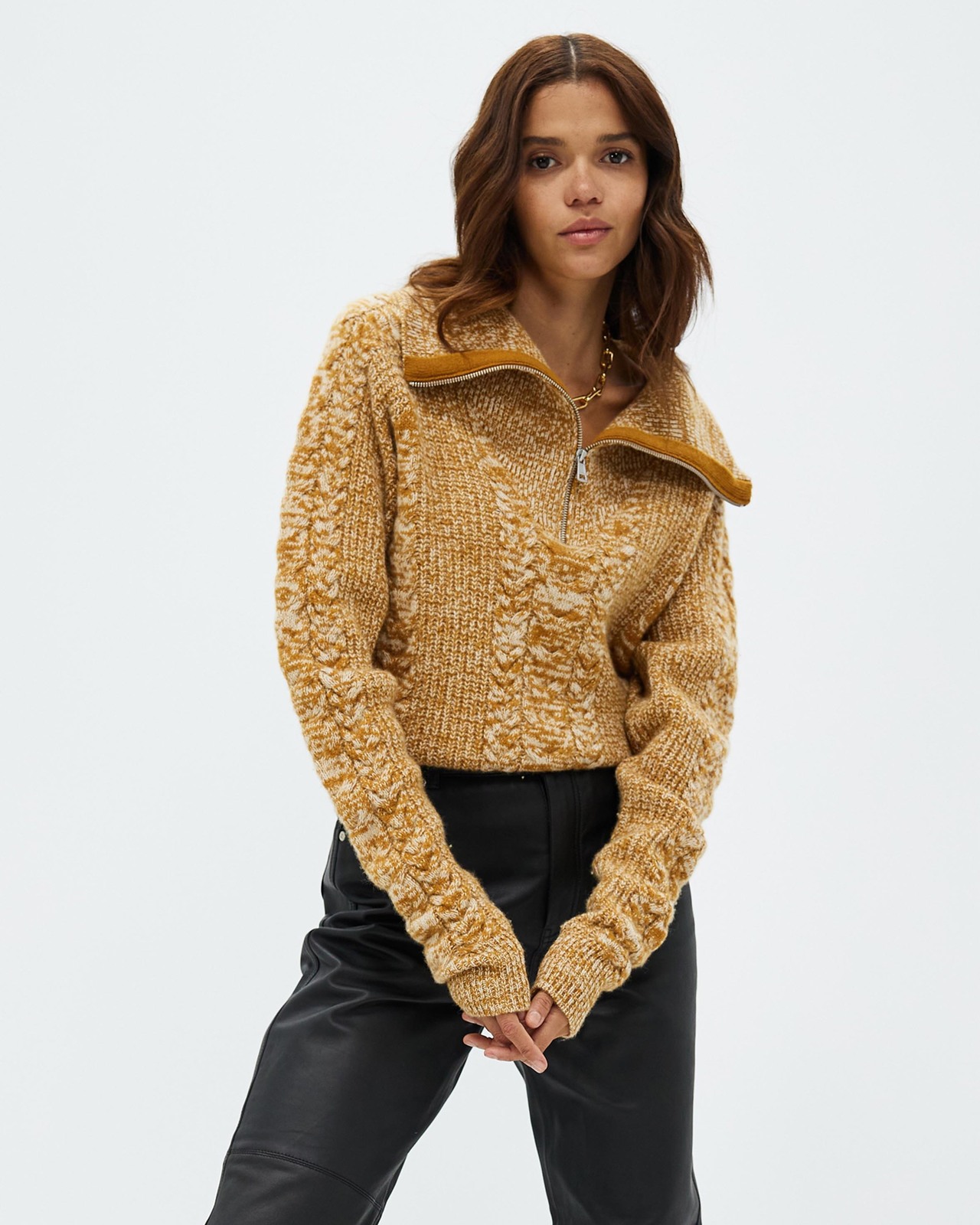 Oversized Zip Through Jumper AirRobe