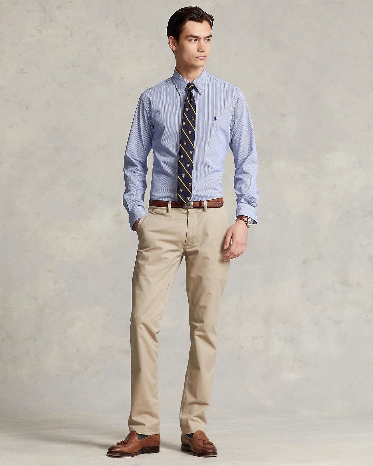 Striped Cotton Poplin Shirt