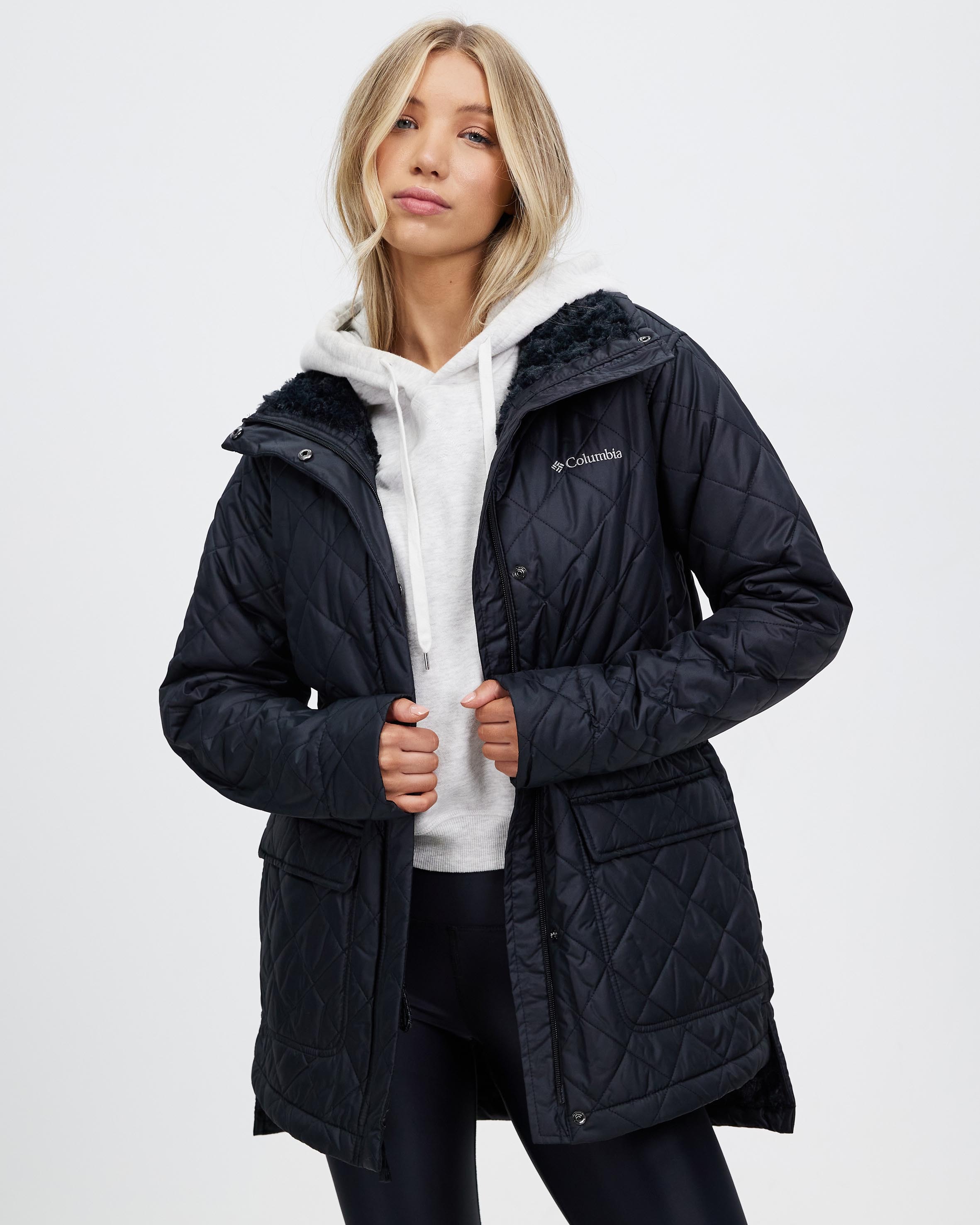 コロンビア Columbia Copper Crest II ミッド Vest レディース コート アウター Black 取寄) コロンビア レディース コッパー クレスト ノベルティ