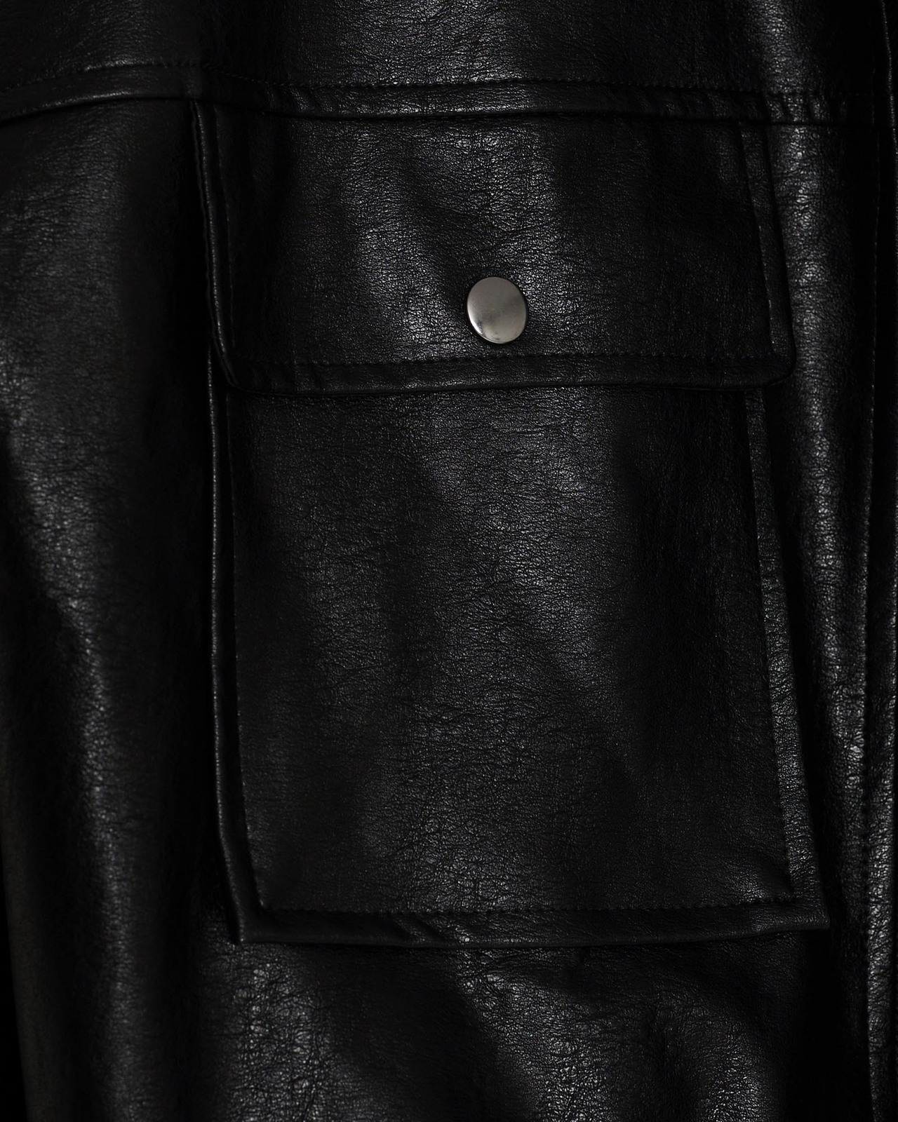 Hailey PU Bomber Jacket