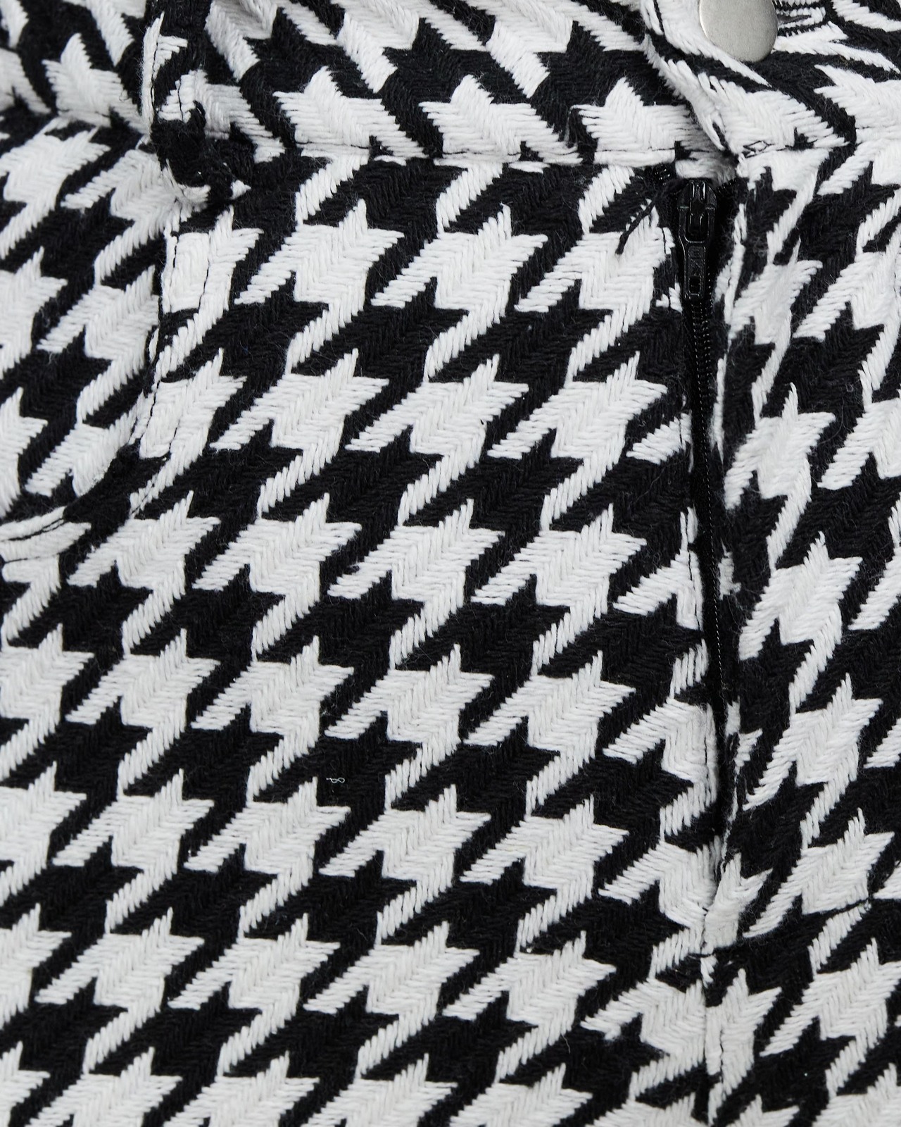 Lessie Wool Blend Houndstooth Pants