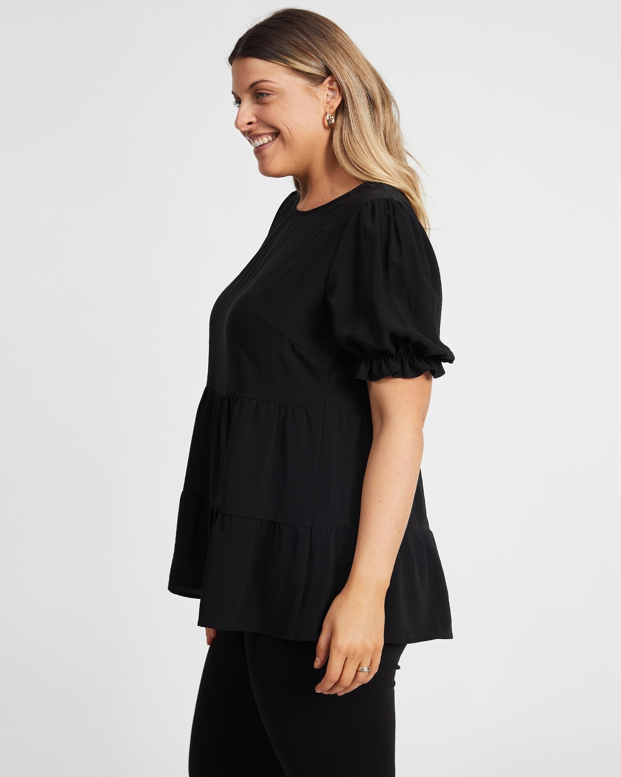 Alice Puff Sleeve Smock Top