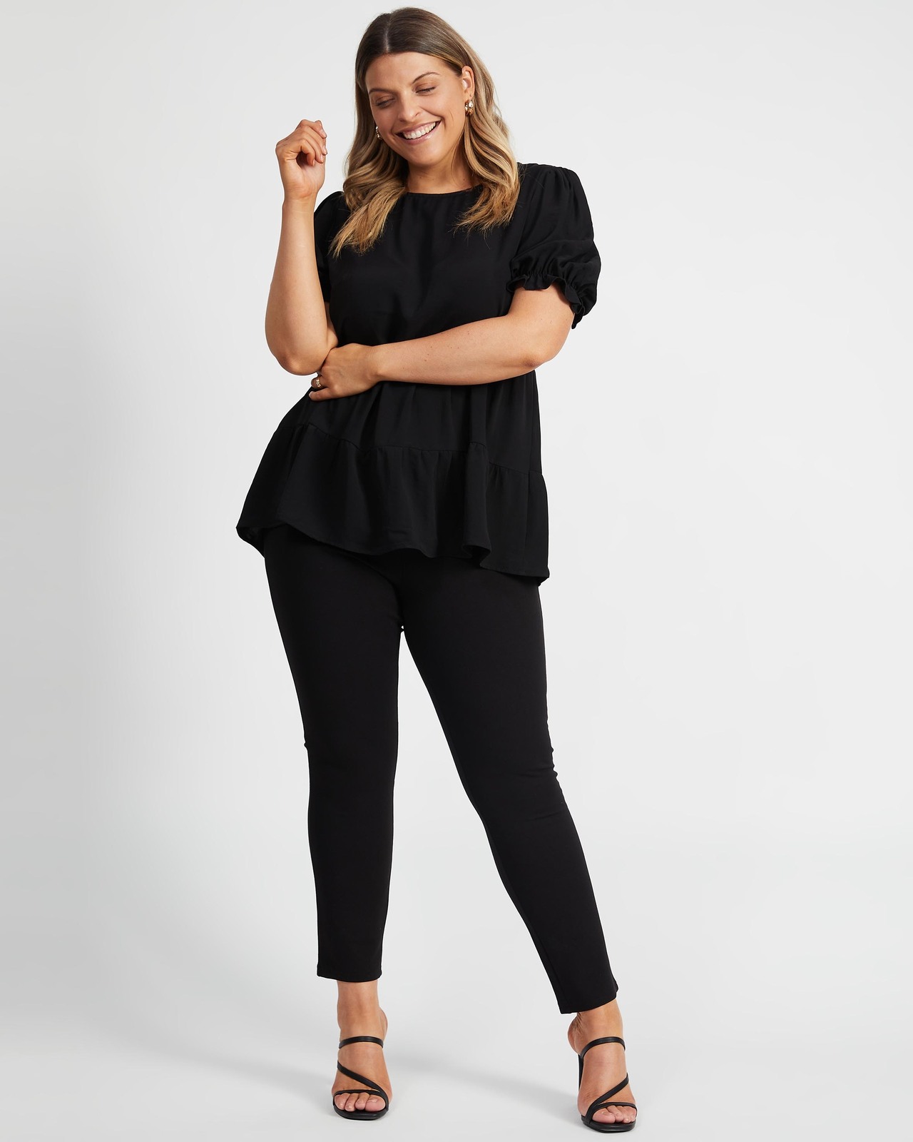 Alice Puff Sleeve Smock Top