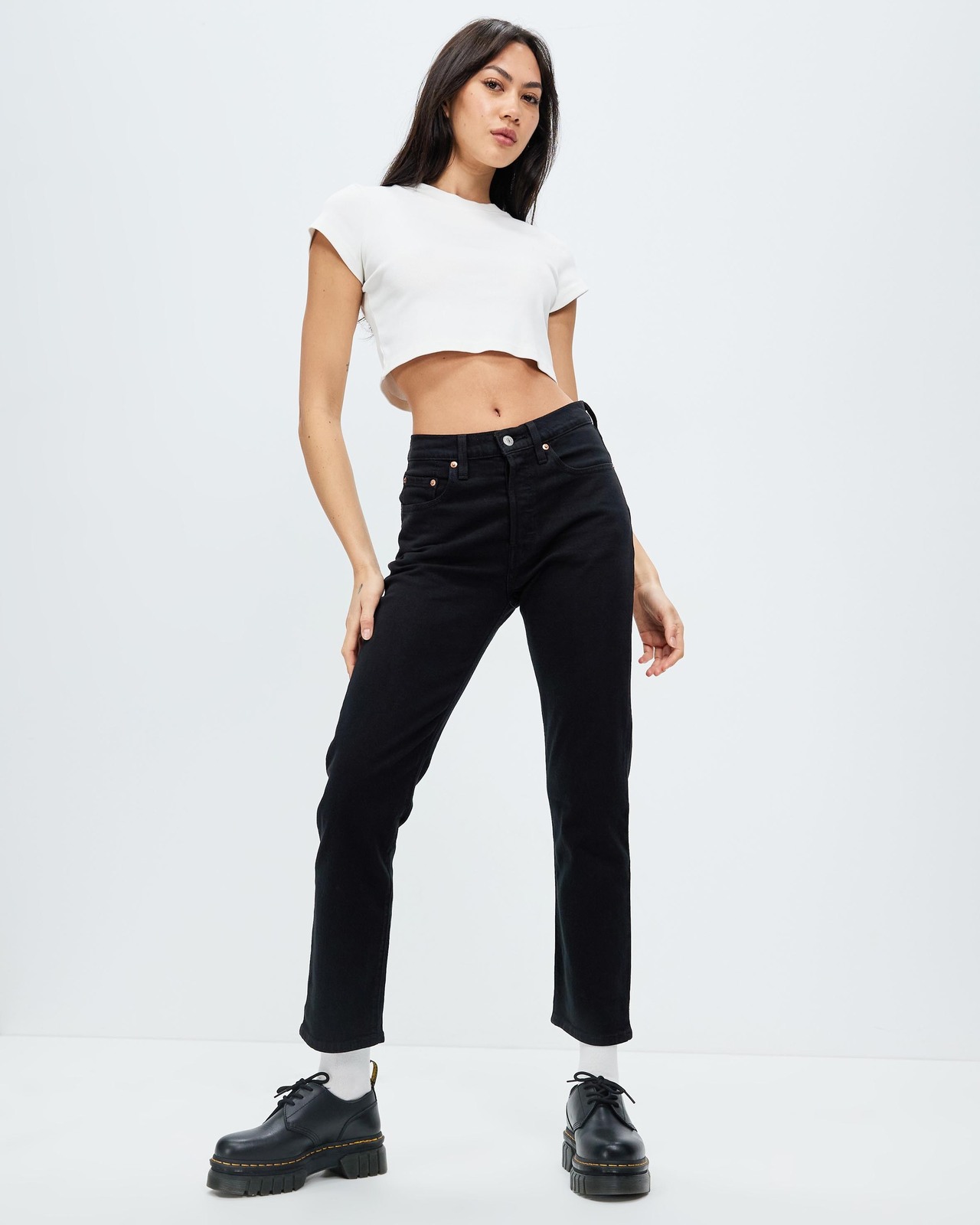 501 Crop Jeans